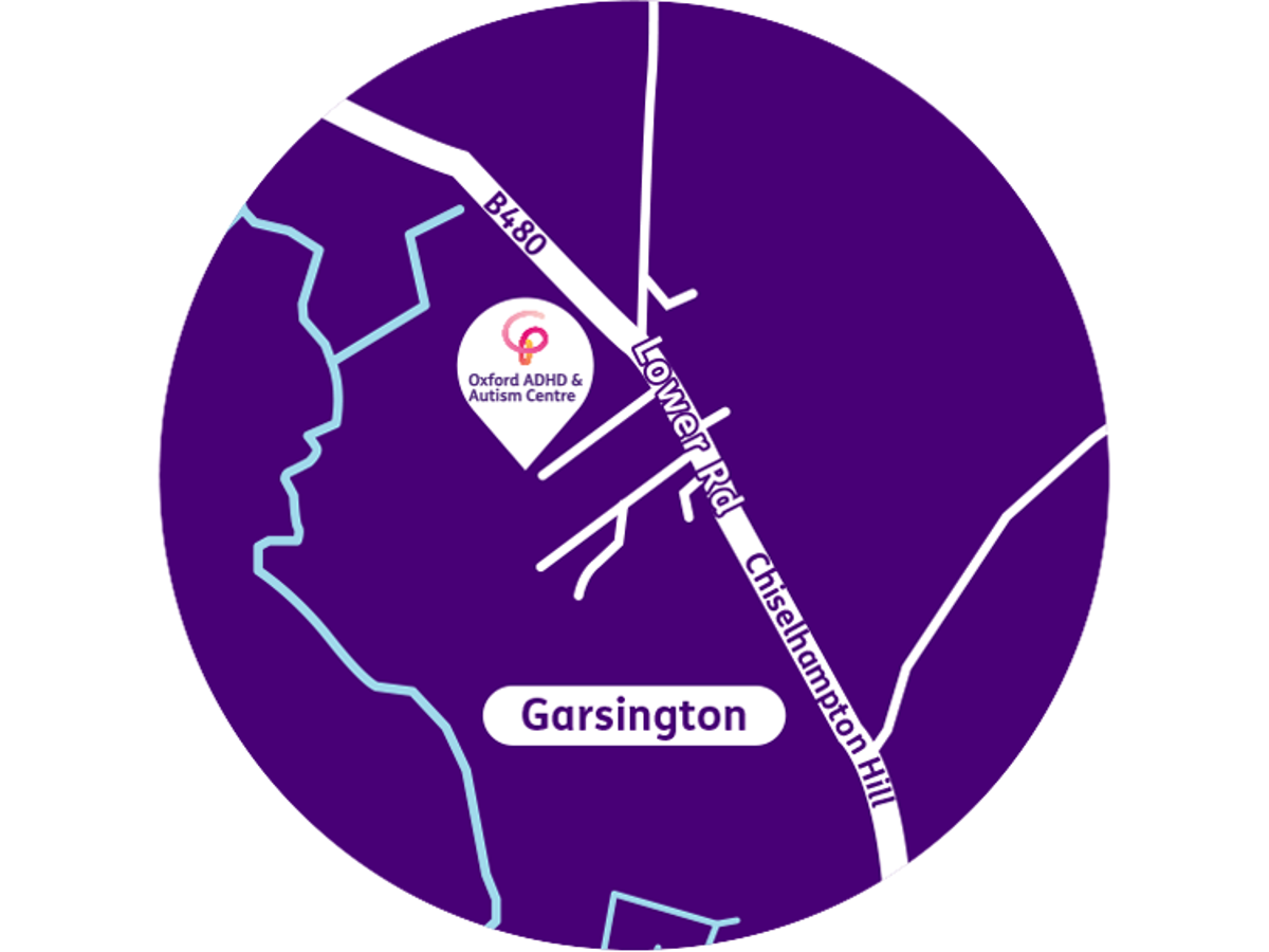 Garsington clinic map